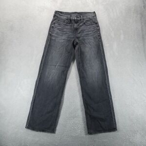 American Eagle Outfitters Gray Straight Leg Jeans